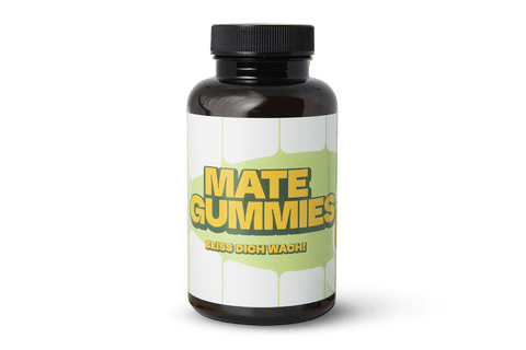 Dynabites Mate Gummies, Natürliche Energie - Gummis mit Mate - Extrakt und B - Vitaminen, Vegan, Glutenfrei - dynabites - Dynabites